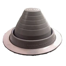 High Temp. Metal Roofing Pipe Boot Flashing, 1/4" to 19" Pipes