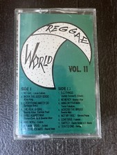 Vtg Cassette Reggae World Vol 2 Mixtape Reggae Dancehall