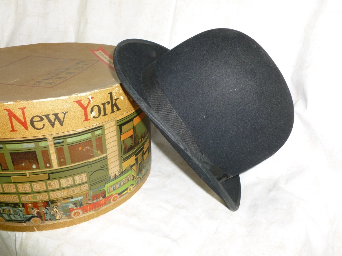 Stetson bowler hat vintage hot sale
