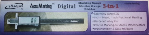 iGaging digital de marcado electrónico + mortero + medidor divisor / calibrador pantalla grande - Imagen 7 de 7