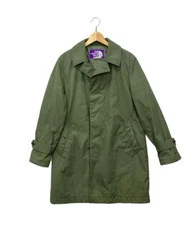 THE NORTH FACE PURPLE LABEL men's soutien collar coat Size M Khaki Solid USED