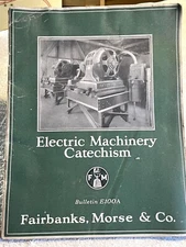 Vintage - Electrical Machinery Catechism (Bulletin E100A) - FREE Shipping