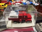 GUISVAL No.45 Bomberos Aeropuerto Fire Truck Volvo Diecast w/ Case Nr Mint