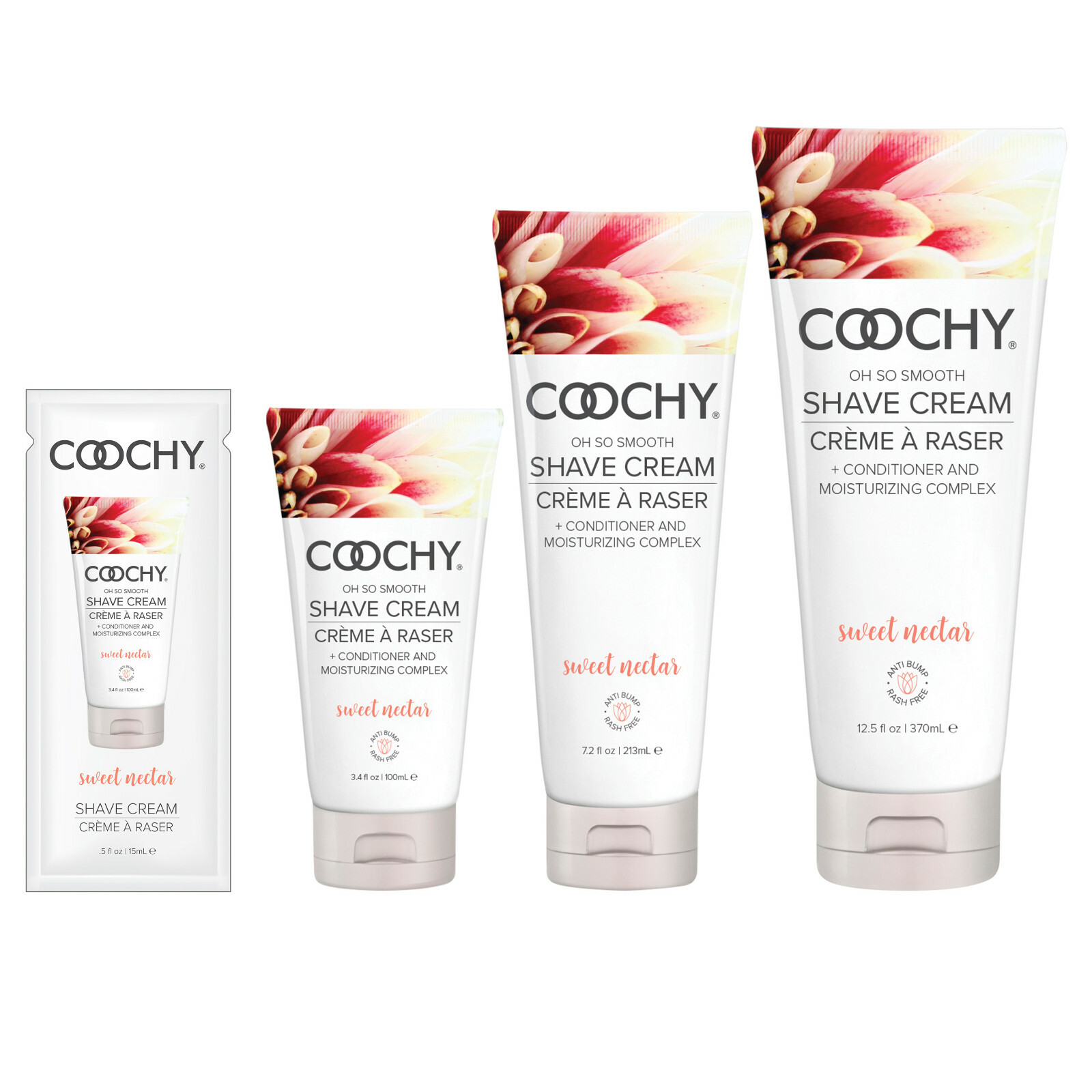 Coochy Rash Free Full Body Shave Cream Moisturizing Conditioning for