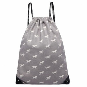 printed canvas drawstring bags