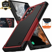 For Samsung Galaxy A15 5G A54 A53 A14 A25 Rugged Back Case With Screen Protector