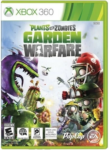 Microsoft Xbox 360 Plants vs. zombies: Garden Warfare videojuegos