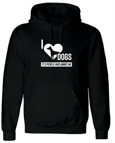 i love dogs hoodie