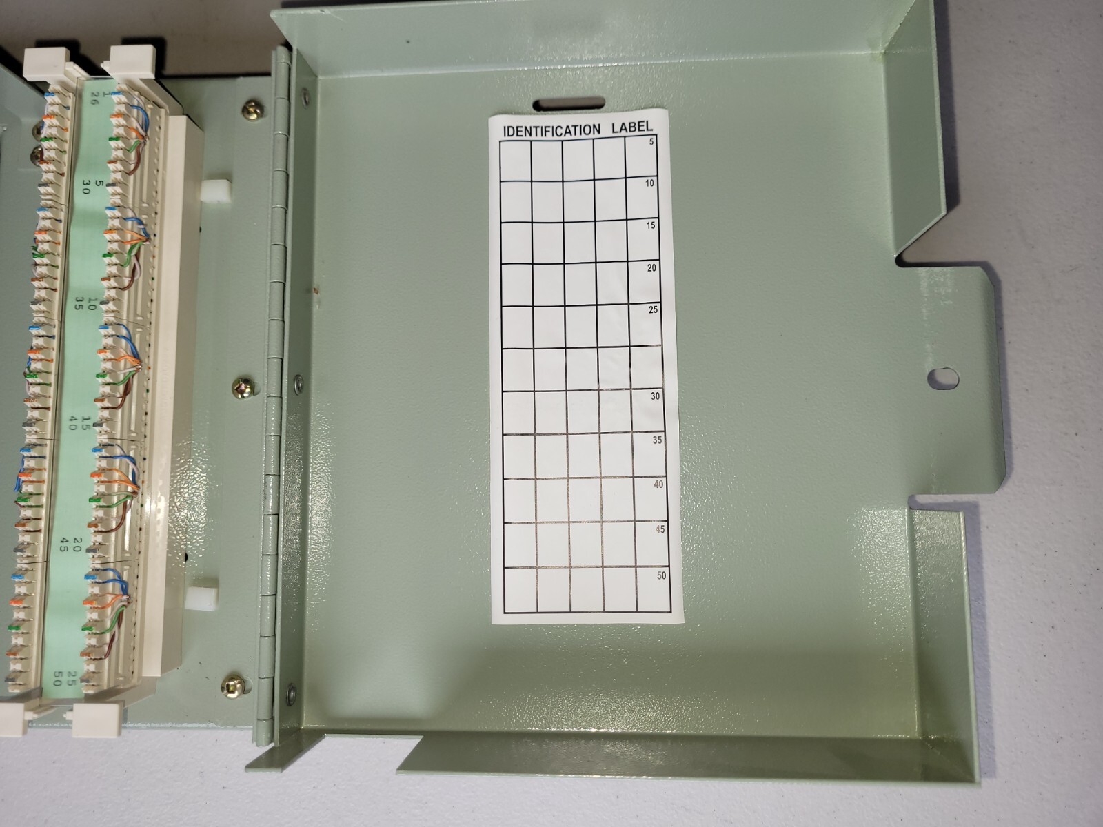 Circa Telecom Building Entrance Terminal 50-Pair 1880ECA1-50g w/ 35 ...