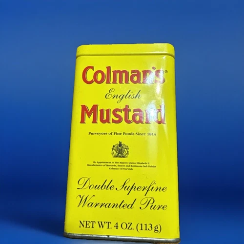 Vintage Colman's Mustard Tin (empty)