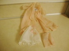 Vtg Barbie Doll Outfit PINK NIGHTY NEGLIGEE ROBE Black Label plus 2 Pieces More