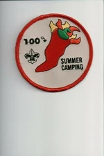 100 % Summer Camping patch