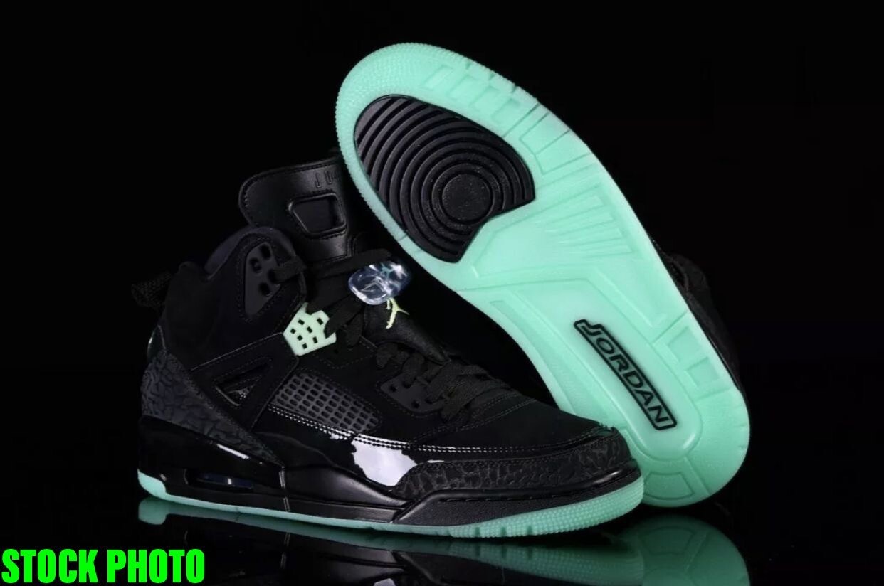 jordan spizike green glow