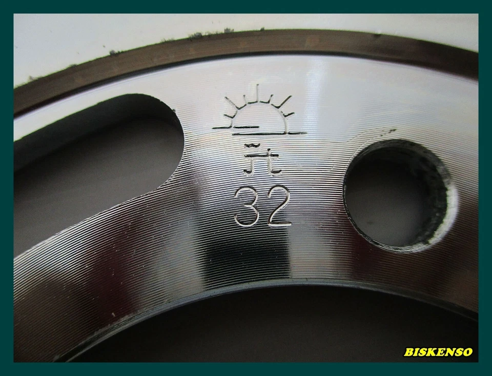 SUPERHAWK Fit HONDA 305 CB72 CB77 CP77 CL72 CL77 CYP77 Rear SPROCKET 32T JP #BI# Foto 3 de 4