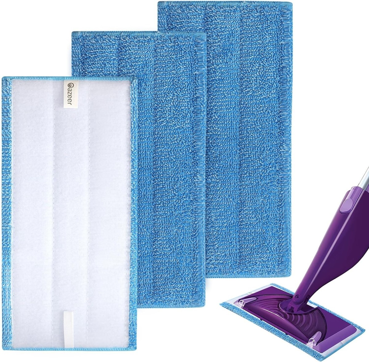 Reusable Mop Refills Reusable Mop Pads Compatible With Swiffer Wet Jet Mop - Wet Pads Reusable Swiffer Pads 4 thumbnail image