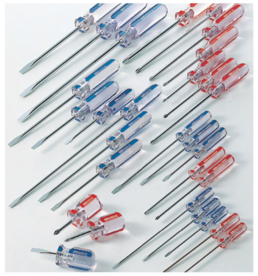 ANEX Four Line Screwdriver Regular Type Mag +2x250mm No.8400 1 pc
