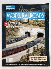 Model Railroader Great Model Railroads 1992 Beautiful Layouts HO, N, O, S Scale
