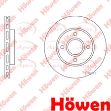 Fits Ford Fiesta Focus Fusion Brake Disc Front Howen 98AB1125DC