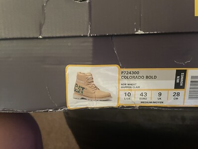 Cat men’s boots NWT SIZE 12 comes with the box Cato | Shoes | Cat Mens Boots Nwt Size 2 Comes With The Box  main image 4