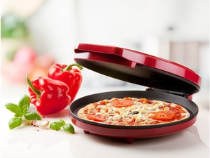 Mini Pizzaofen 30cm O Backplatte Antihaftbeschichtung Pizzaofen