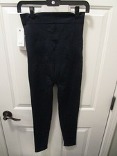 BLANQI EVERYDAY MATERNITY BELLY SUPPORT LEGGINGS IN NAVY SIZE LARGE NEW