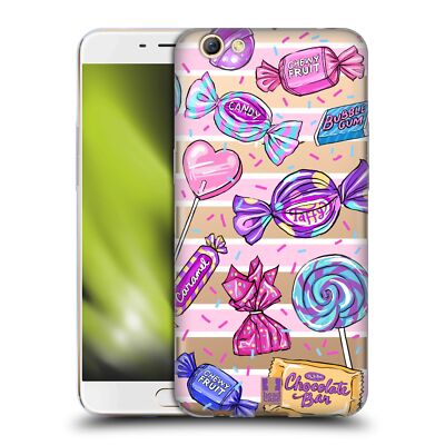 HEAD CASE DESIGNS COLOURFUL CANDIES SOFT GEL CASE FOR OPPO PHONES