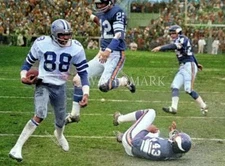 GN596 Drew Pearson Dallas Cowboys Hail Mary 8x10 11x14 16x20 Colorized Photo