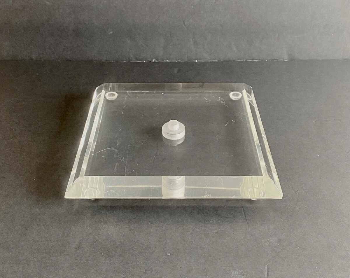 Acrylic table 2024 lamp base