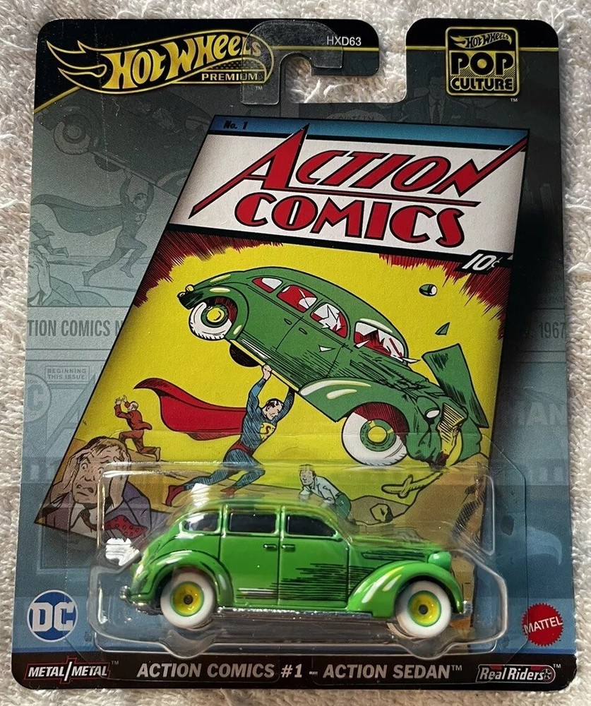 2024 HOT WHEELS ACTION COMICS #1  ACTION SEDAN