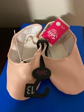 BRAND NEW GIRL'S SIZE 13 YOUTH SIZE JUSTICE BALLET DANCE SHOES