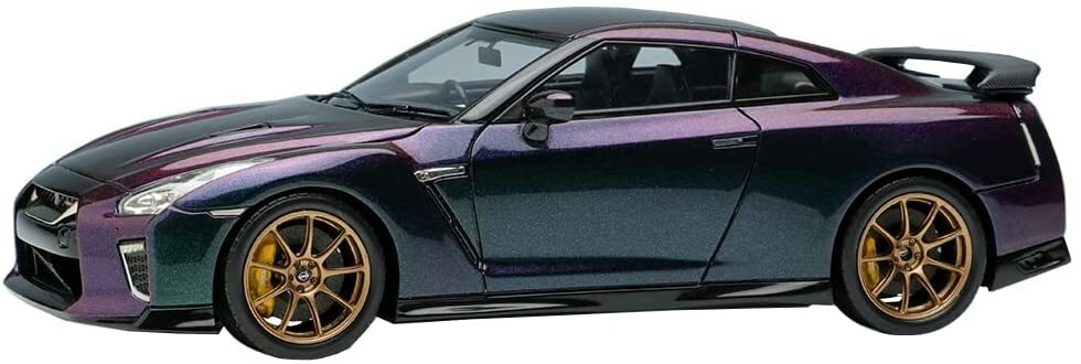 EIDOLON 1/43 NISSAN GT-R Premium Edition T-spec 2022 Темно-фиолетовый EM624B