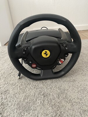 Thrustmaster T80 Ferrari 488 GTB Edition Lenkrad mit Pedalset für Sony...
