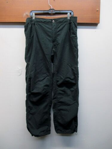 Prana Hiking Yoga Cotton Pants Lightweight Greenish Black Men's Large M4ECL1314 - Picture 1 of 5