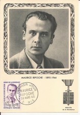 Frankreich, MK, Ersttag, Maurice Ripoche, Widerstadskämpfer, 1960