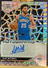 Ajay Mitchell 2024-25 Panini Mosaic Auto White Reactive Autographs RC #RAM-AJY