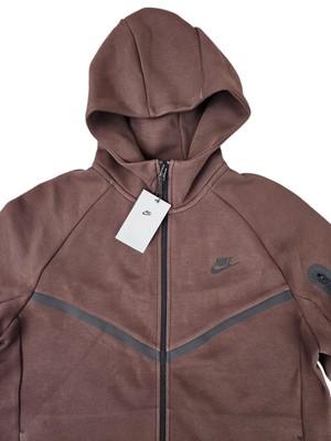 メンズウェア brownNV Nike Tech Fleece Full-Zip Hoodie Baroque Brown Men's Size Medium