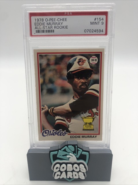 1978 O-Pee-Chee Eddie Murray All Star Rookie #154 PSA 9