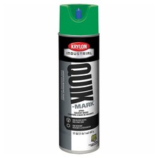 Krylon Industrial Quik-Mark Sb Inverted Marking Paint Apwa Green Lot of 12