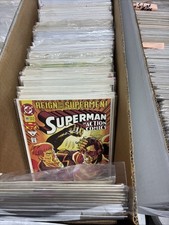Superman Comic Book Lot Of 50 Random