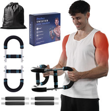 Twister Arm Trainer for Men  Women   Upper Body Strength Bar, Chest Expander 