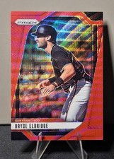 Bryce Eldridge 2025 Panini Prizm Ruby Wave Prizm San Francisco Giants #37