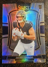 JAYDEN HIGGINS RC | 2025 Panini Select #136 | Silver Prizm Premier Level