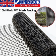 10M PVC Coated Chicken Mesh Fencing Garden Barrier Garden Plastic Net Fence UK