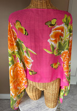Women's Butterfly Scarf Top - Beautiful! Open-size.