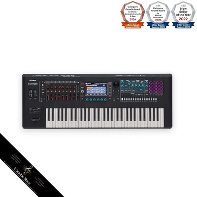 Roland FANTOM-6 61-Key Keyboard Synthesizer Music Workstation