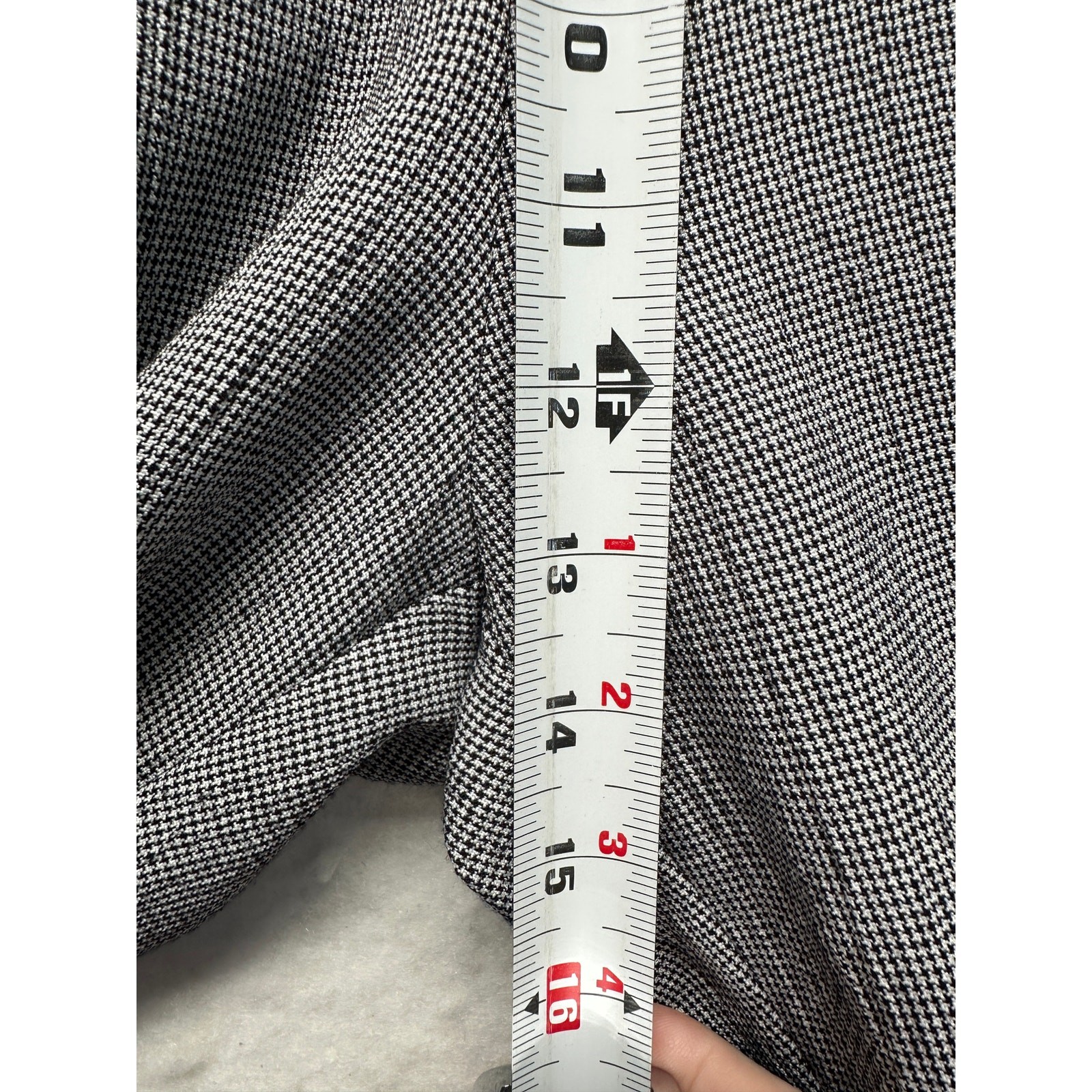 Black Gray Check Pendleton Gingham Slacks Women P… - image 5