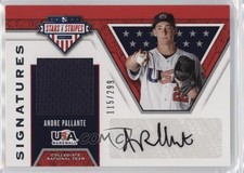 2019 Panini USA Baseball Stars & Stripes Signatures /299 Andre Pallante Auto s3g