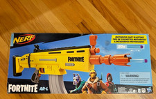 NERF E6158 Fortnite AR-L Elite Dart Blaster NEW ITEM WITH DAMAGED BOX