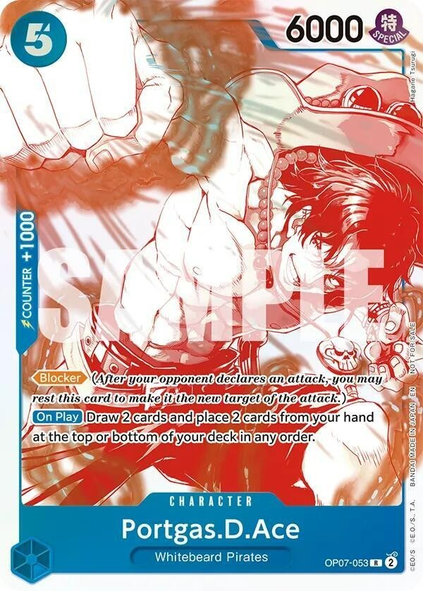 Portgas.D.Ace - OP07-053 (3rd Anniversary Winner) OP07-053 One
