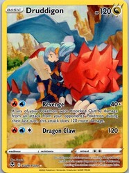 Druddigon TG09/TG30 Silver Tempest Trainer Gallery Holo